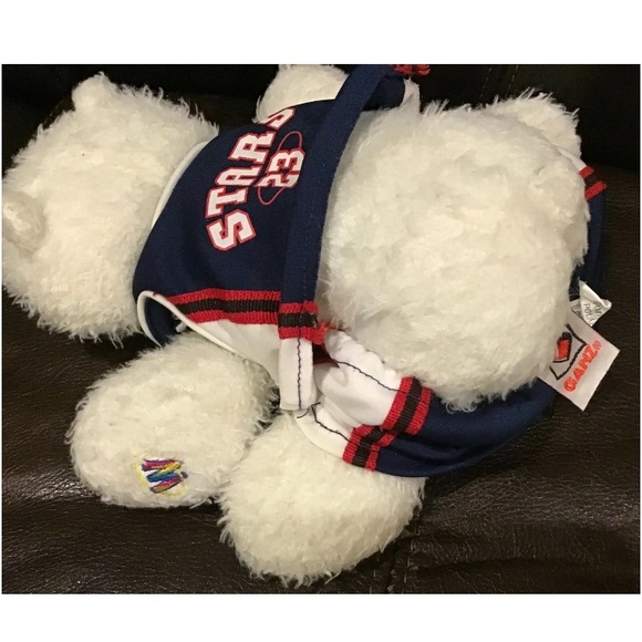 Ganz Webkins: Polar Bear HM116 Soft Plush With Basketball Shirt and Shorts - Picture 3 of 6